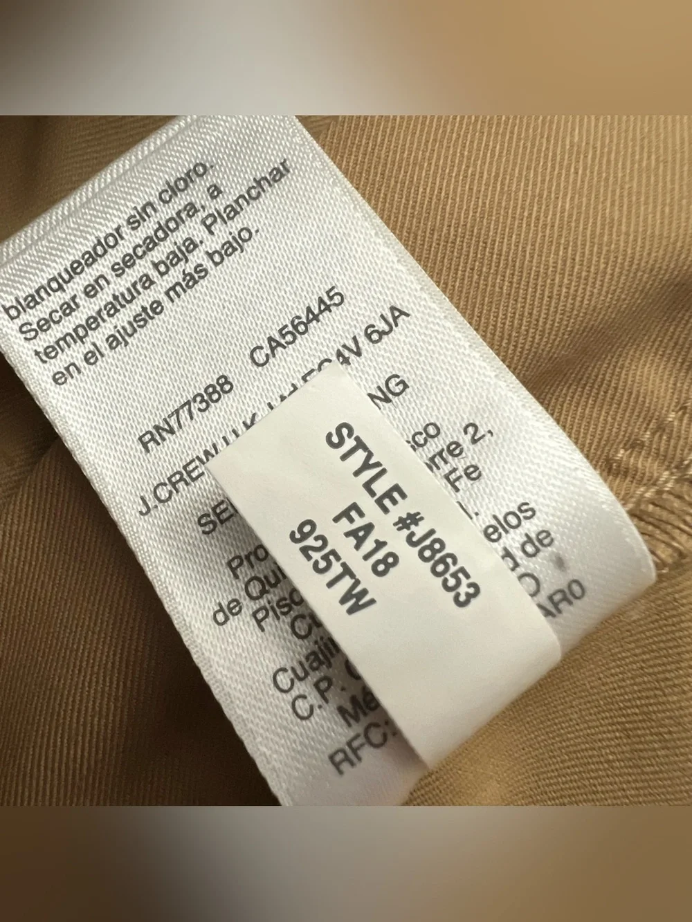 J.CREW 484 Slim-fit Performance Tapered Tech Pants Stretch Water-Resistant 33x32